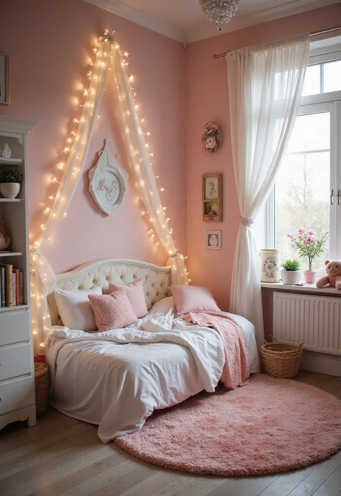 25 Preteen Bedroom Ideas for a Girl Who’s Growing Up in Style - 9. Fairytale Fantasy Escape